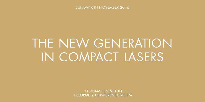 THE NEW GENERATION IN COMPACT LASERS