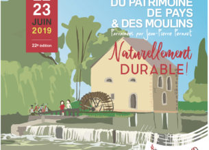 Les inscriptions aux Journées du Patrimoine de Pays et des Moulins sont ouvertes