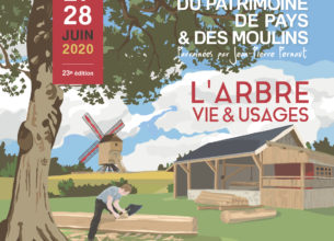 Les inscriptions aux Journées du Patrimoine de Pays et des Moulins sont ouvertes